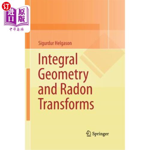 海外直订Integral Geometry and Radon Transforms 积分几何与氡变换