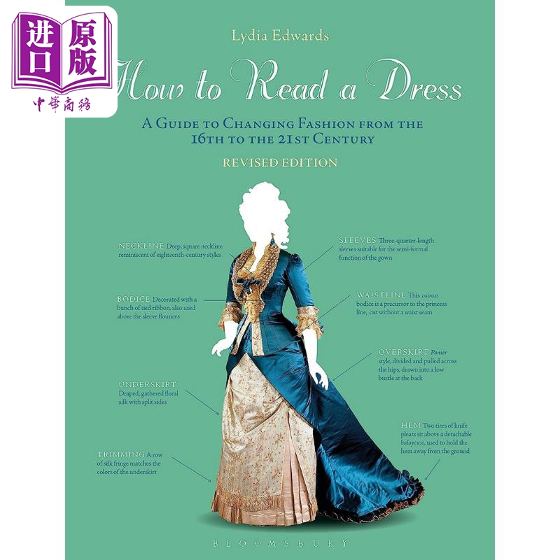 如何读懂一件衣服： 从16世纪到21世纪的时尚变迁指南 进口艺术 How to Read a Dress【中商原版】
