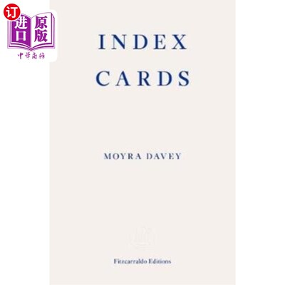 海外直订Index Cards 索引卡