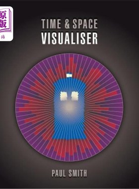 海外直订Time & Space Visualiser: The story and history of Doctor Who as data visualisati 时间和空间可视化:神秘博士