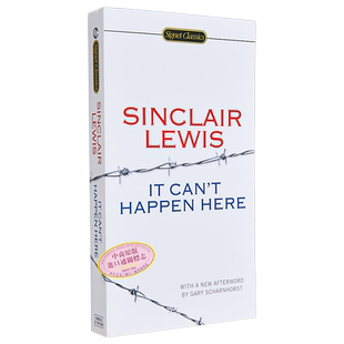 预售 不会发生在这里 It Cant Happen Here【中商原版】辛克莱·刘易斯英文原版 Sinclair Lewis