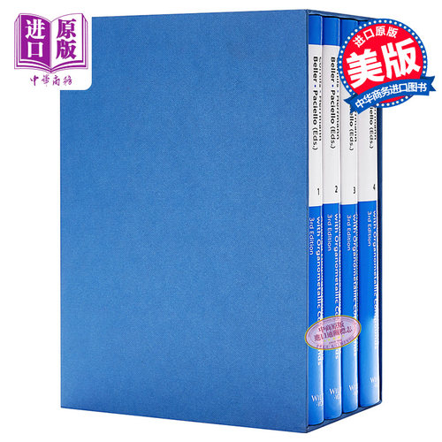 有机金属化合物的应用均相催化 3卷集 第3版 Applied Homogeneous Catalysis 3rd Edition 英文原版 Boy Cornils【中商原版】