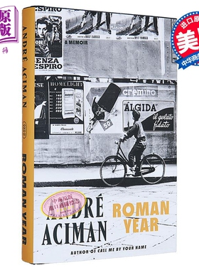 罗马年 回忆录 Roman Year A Memoir 英文原版 Andre Aciman 安德烈 艾席蒙 纪实文学【中商原版】