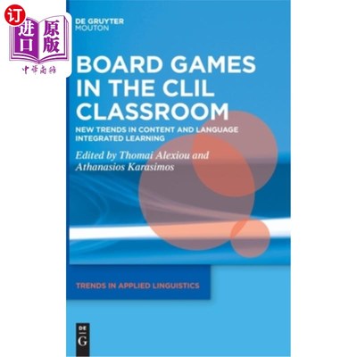 海外直订Board Games in the CLIL Classroom CLIL课堂中的棋盘游戏