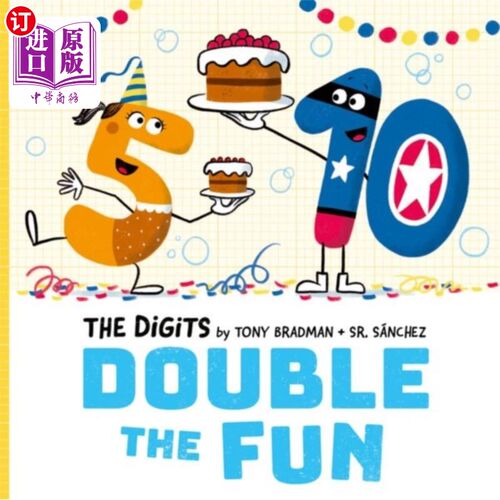 海外直订Digits: Double the Fun 数字:双倍的乐趣