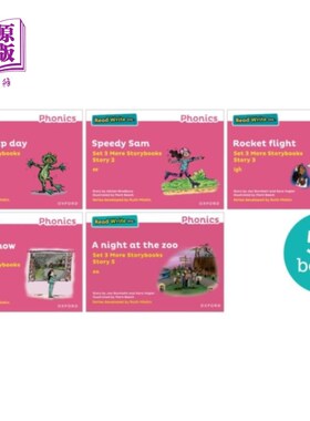 海外直订Read Write Inc. Phonics: Pink Set 3 More Storybo... Read Write公司自然拼读:粉红系列故事书(每包50本)