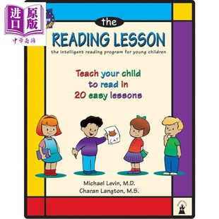 预售 初级英语阅读课 第2版 The Reading Lesson Teach Your Child to Read in 20 Easy Lessons 英文原版 Michael Levin【中商原?