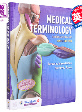 现货 医学术语 图解指南 第9版 英文原版 Barbara Janson CohenMedical Terminology An Illustrated Guide【中商原版】