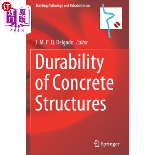 海外直订Durability of Concrete Structures 混凝土结构耐久性