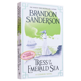 布兰登桑德森新书 翡翠海的特莱丝 Tress of the Emerald Sea 英文原版 BRANDON SANDERSON 美国奇幻作家【中商原版】