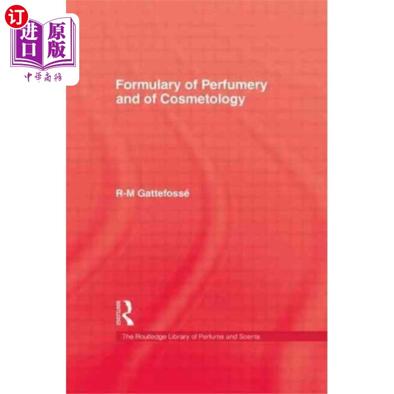 海外直订Formulary Of Perfumery 香料配方