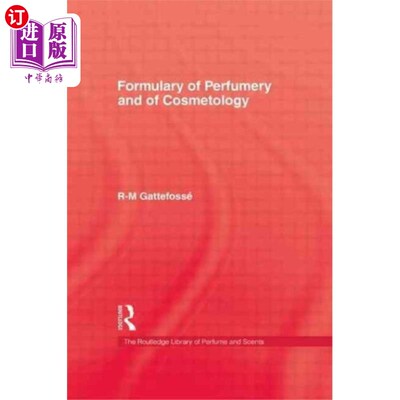 海外直订Formulary Of Perfumery 香料配方