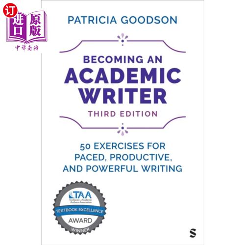 海外直订Becoming an Academic Writer 成为学术作家