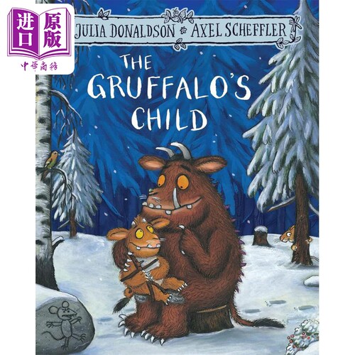 Julia Donaldson The Gruffalos Child 咕噜牛和孩子 英文原版进口图书 儿童绘本 故事图画书【中商原版】
