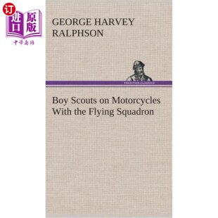 Motorcycles With 和飞行中队一起骑摩托车 Scouts 童子军 Squadron Flying 海外直订Boy the