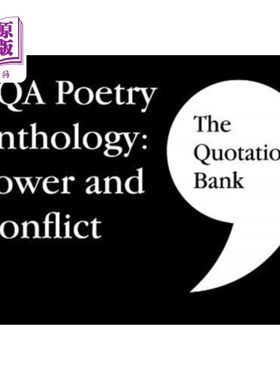 海外直订Quotation Bank: AQA Poetry Anthology - Power and... 引文库:AQA诗集-权力与冲突英国普通中等教育证书修订与英语文学