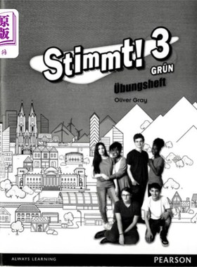 海外直订Stimmt! 3 Grun Workbook (pack of 8) Stimmt !3个Grun工作簿(每盒8个)