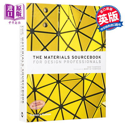 预售 The Materials Sourcebook for Design Professionals 进口艺术 设计材料百科 T&H【中商原版】