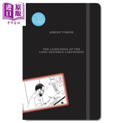 现货 The Loneliness of the Long Distance Cartoonist 英文原版 阿德里安 托明 长途漫画家的孤独 Adrian Tomine【中商原版】