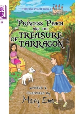 海外直订Princess Peach and the Treasure of Tarragon (hardcover): a Princess Peach story 桃公主与龙蒿之宝(精装):桃公