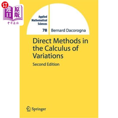 海外直订Direct Methods in the Calculus of Variations 变分法中的直接法