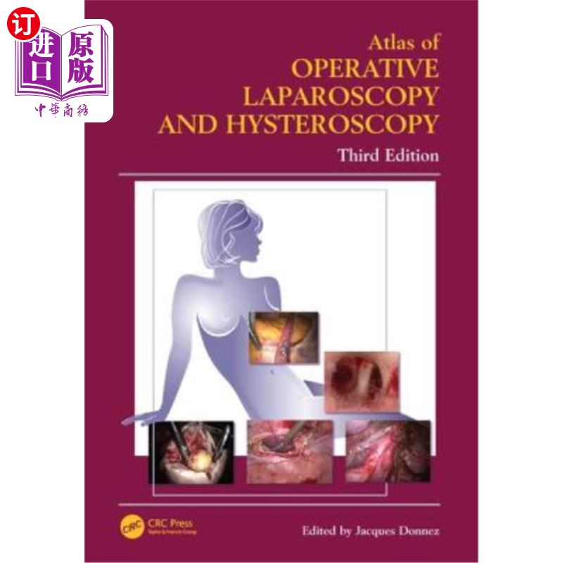 海外直订医药图书Atlas of Operative Laparoscopy and Hysteroscopy 腹腔镜和宫腔镜手术图集