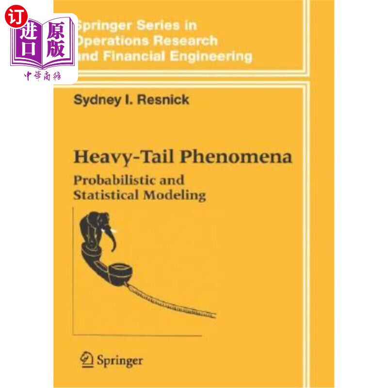 海外直订Heavy-Tail Phenomena: Probabilistic and Statistical Modeling 重尾现象：概率和统计建模