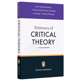 现货 企鹅参考书系列 批评理论词典 英文原版 The Penguin Dictionary of Critical Theory David Macey【中商原版】