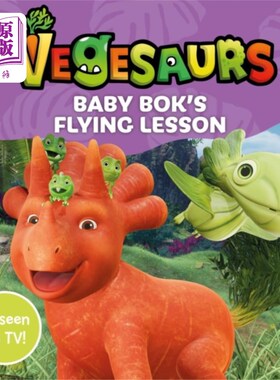 海外直订Vegesaurs: Baby Bok's Flying Lesson Vegesaurs: Baby Bok的飞行课