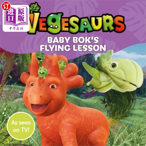 海外直订Vegesaurs: Baby Bok's Flying Lesson Vegesaurs: Baby Bok的飞行课