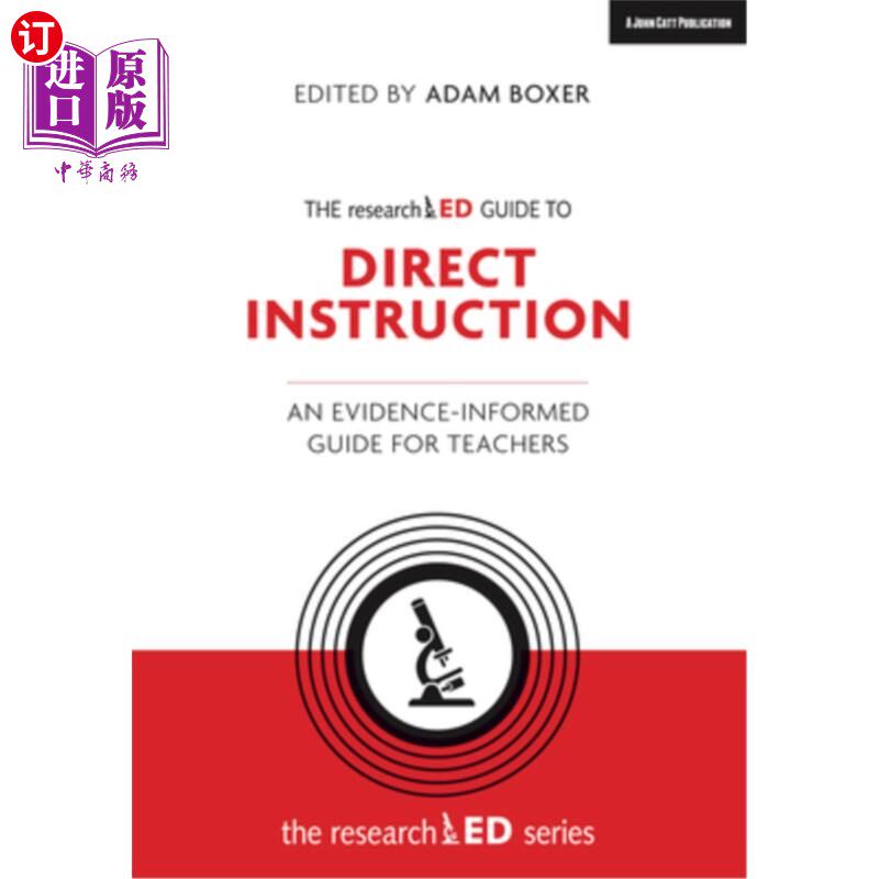 海外直订The Researched Guide to Direct Instruction: An Evidence-Informed Guide for Teach 直接教学研究指南:教师循证