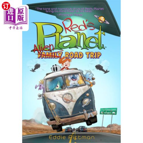 海外直订Alien Family Road Trip (Red's Planet Book 3) 外星人家庭自驾游（《红色星球3》）