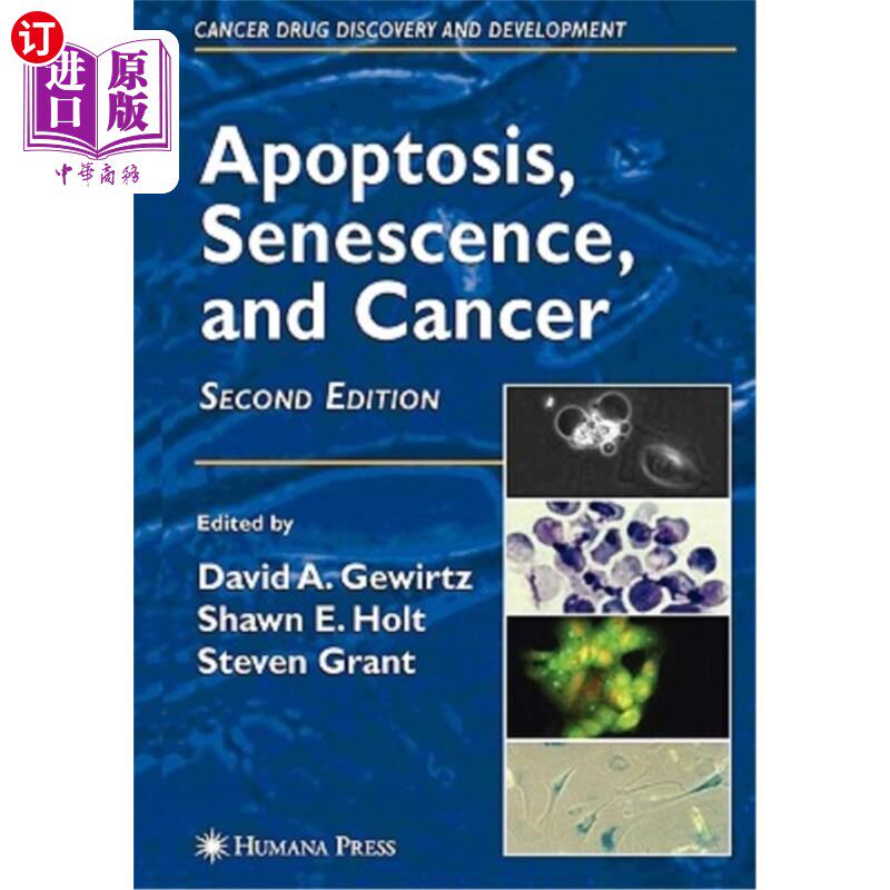 海外直订医药图书Apoptosis, Senescence and Cancer 细胞凋亡，衰老和癌症