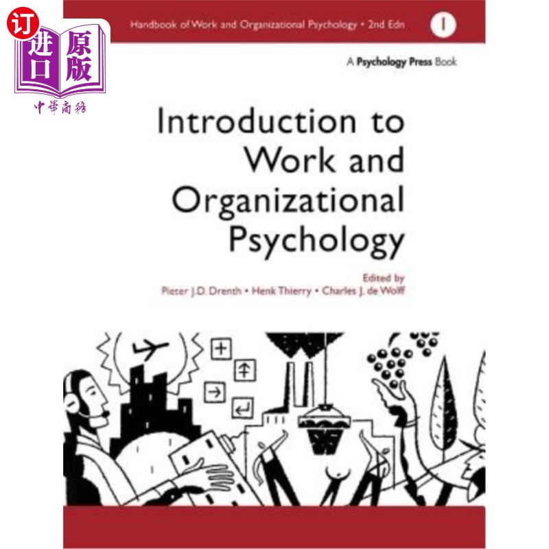 海外直订A Handbook of Work and Organizational Psychology: Volume 1: Introduction to Work 工作与组织心理学手册:第一