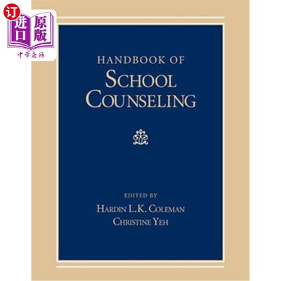 海外直订Handbook of School Counseling 学校咨询手册