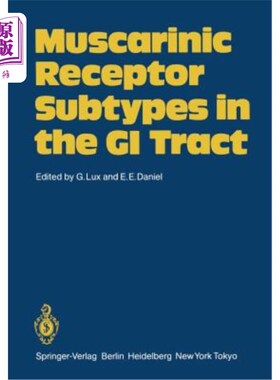 海外直订医药图书Muscarinic Receptor Subtypes in the GI Tract 胃肠道中的毒蕈碱受体亚型