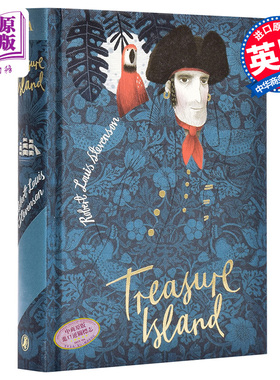 V&A puffin 海雀 收藏系列 金银岛 英文原版 Treasure Island Robert Louis Stevenson罗伯特路易斯史蒂文森【中商原版】