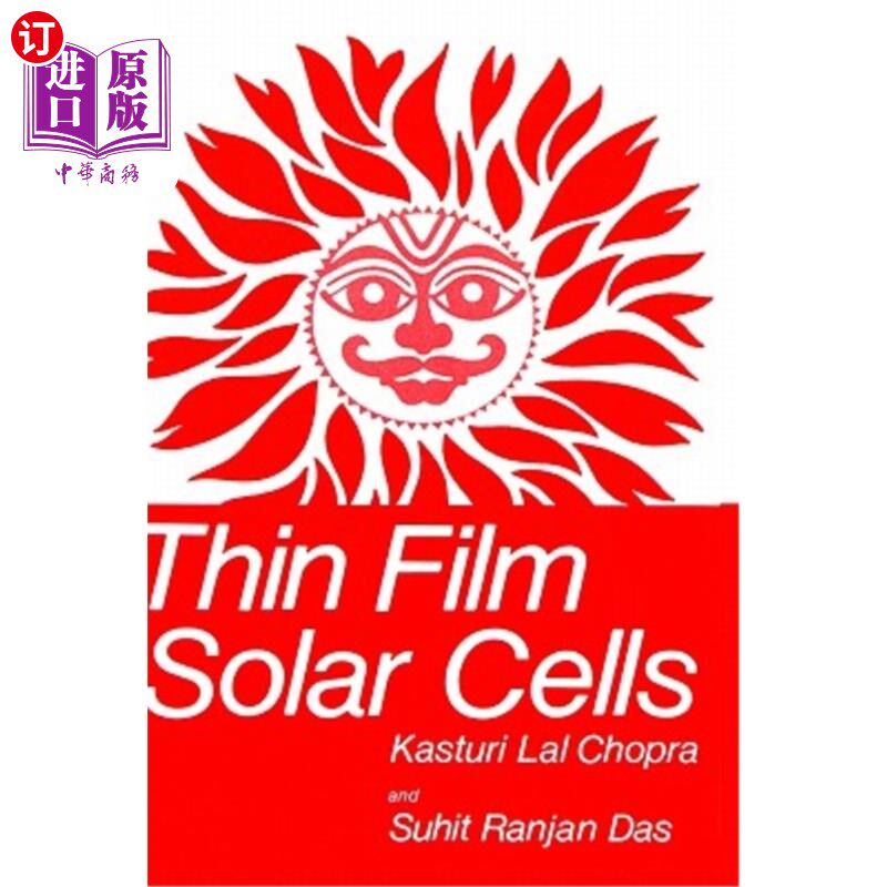 海外直订Thin Film Solar Cells 薄膜太阳能电池