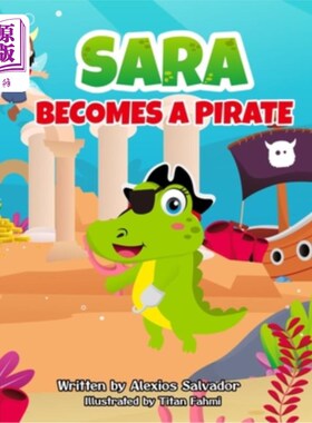 海外直订Sara becomes a pirate 萨拉变成了海盗