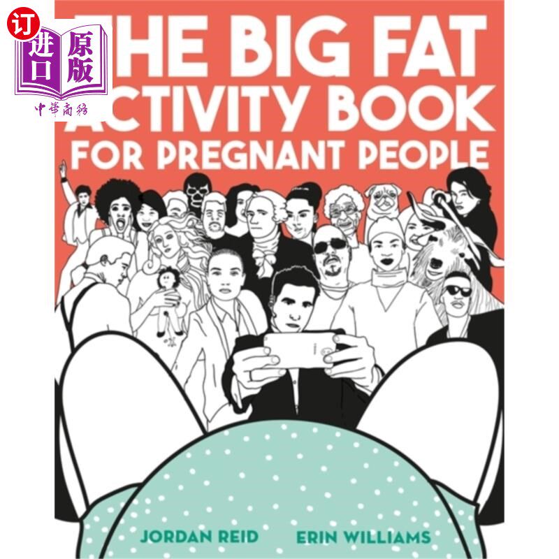 海外直订Big Fat Activity Book for Pregnant People 孕妇大脂肪活动手册