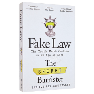 伪造法律 谎言时代的正义真相 Fake Law 英文原版 The Secret Barrister【中商原版】