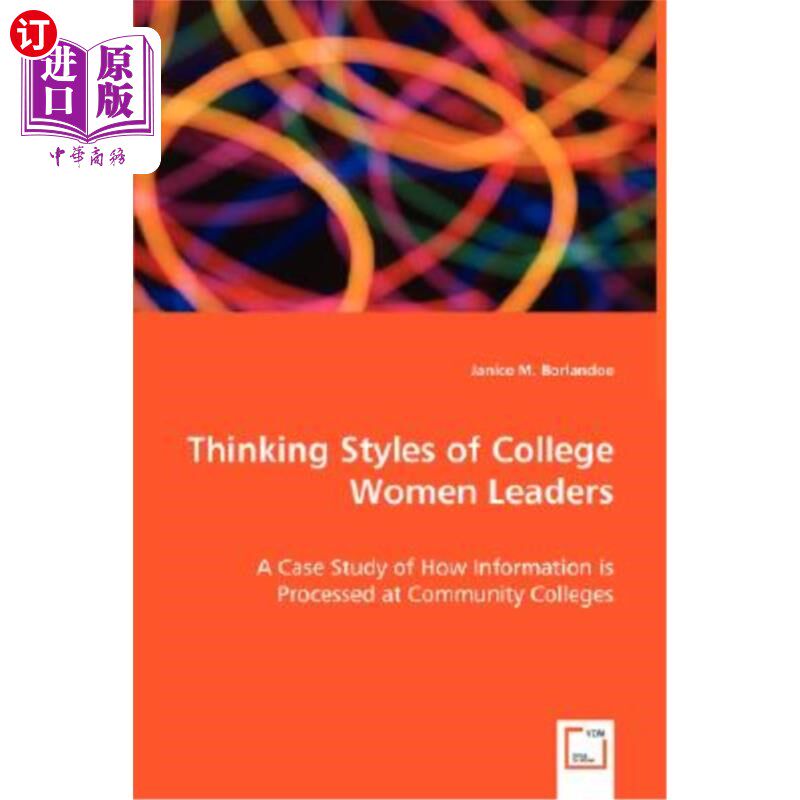 海外直订Thinking Styles of College Women Leaders 论高校女领导的思维方式