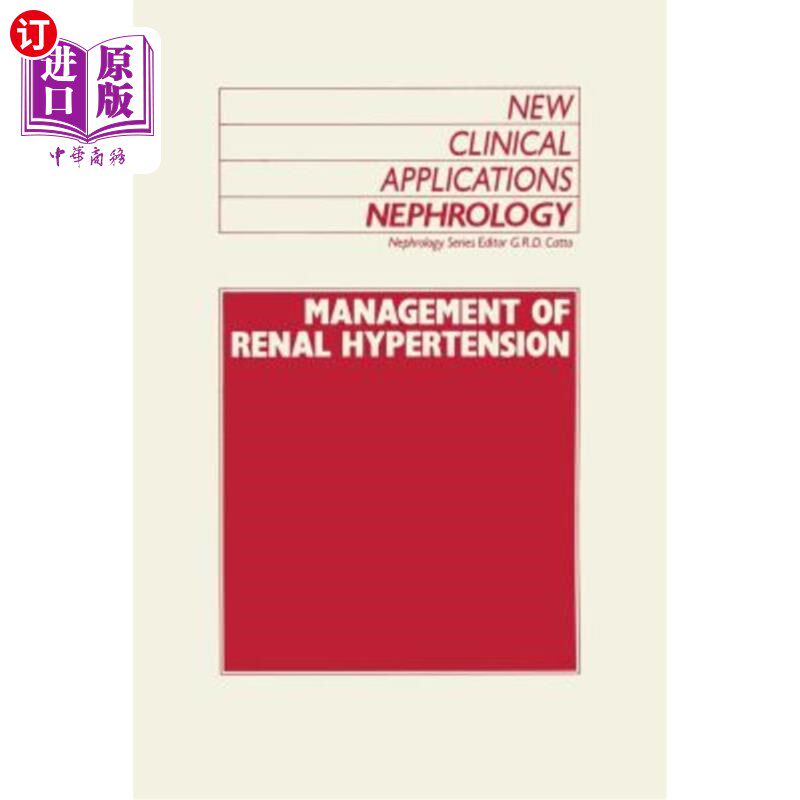 海外直订医药图书Management of Renal Hypertension: Cardiovascular Medicine/Hypertension 肾性高血压的治疗:心血管药物