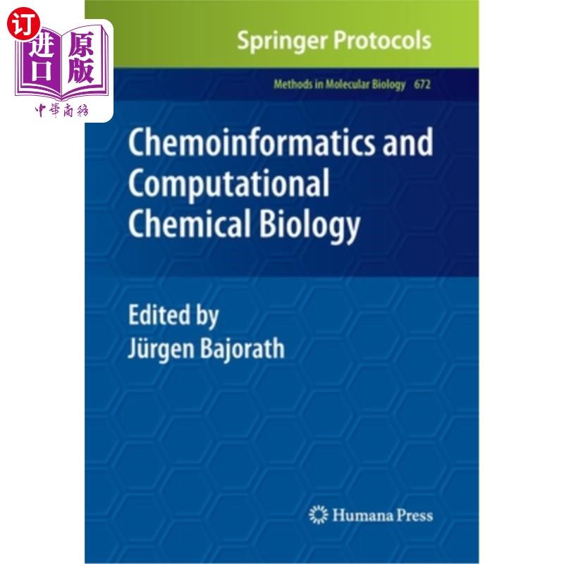 海外直订Chemoinformatics and Computational Chemical Biology 化学信息学与计算化学生物学“，