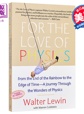 预售 爱上物理：我在MIT教物理【中商原版】[英文原版]For the Love of Physics by Walter Lewin