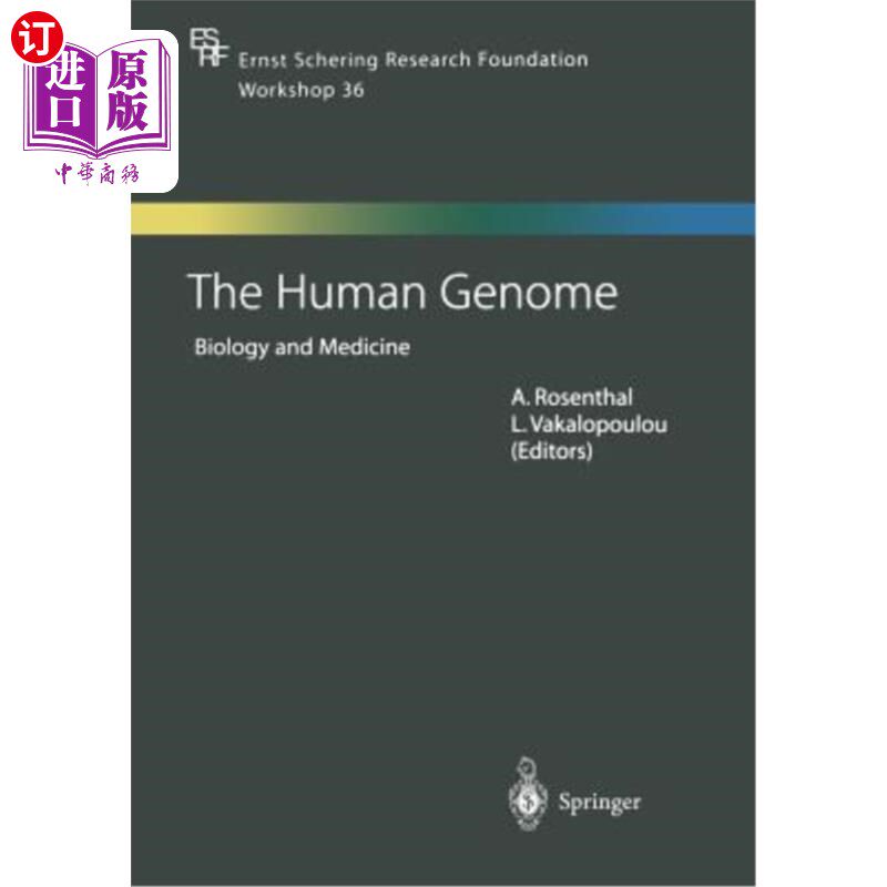海外直订The Human Genome: Biology and Medicine 人类基因组：生物学和医学