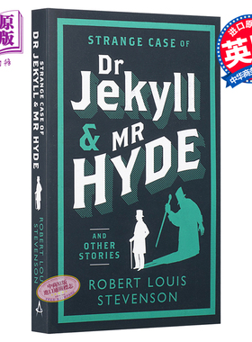 史蒂文森：化身博士及其他故事 英文原版 Strange Case of Dr Jekyll and Mr Hyde Robert Louis Stevenson【中商原版】