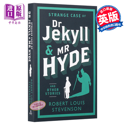 现货 史蒂文森：化身博士及其他故事 英文原版 Strange Case of Dr Jekyll and Mr Hyde Robert Louis Stevenson【中商原版】