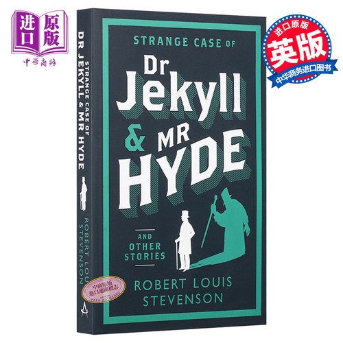 史蒂文森：化身博士及其他故事 英文原版 Strange Case of Dr Jekyll and Mr Hyde Robert Louis Stevenson【中商原版】