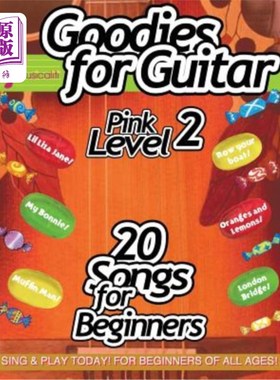 海外直订Goodies for Guitar PINK LEVEL 2 吉他糖果粉色2级